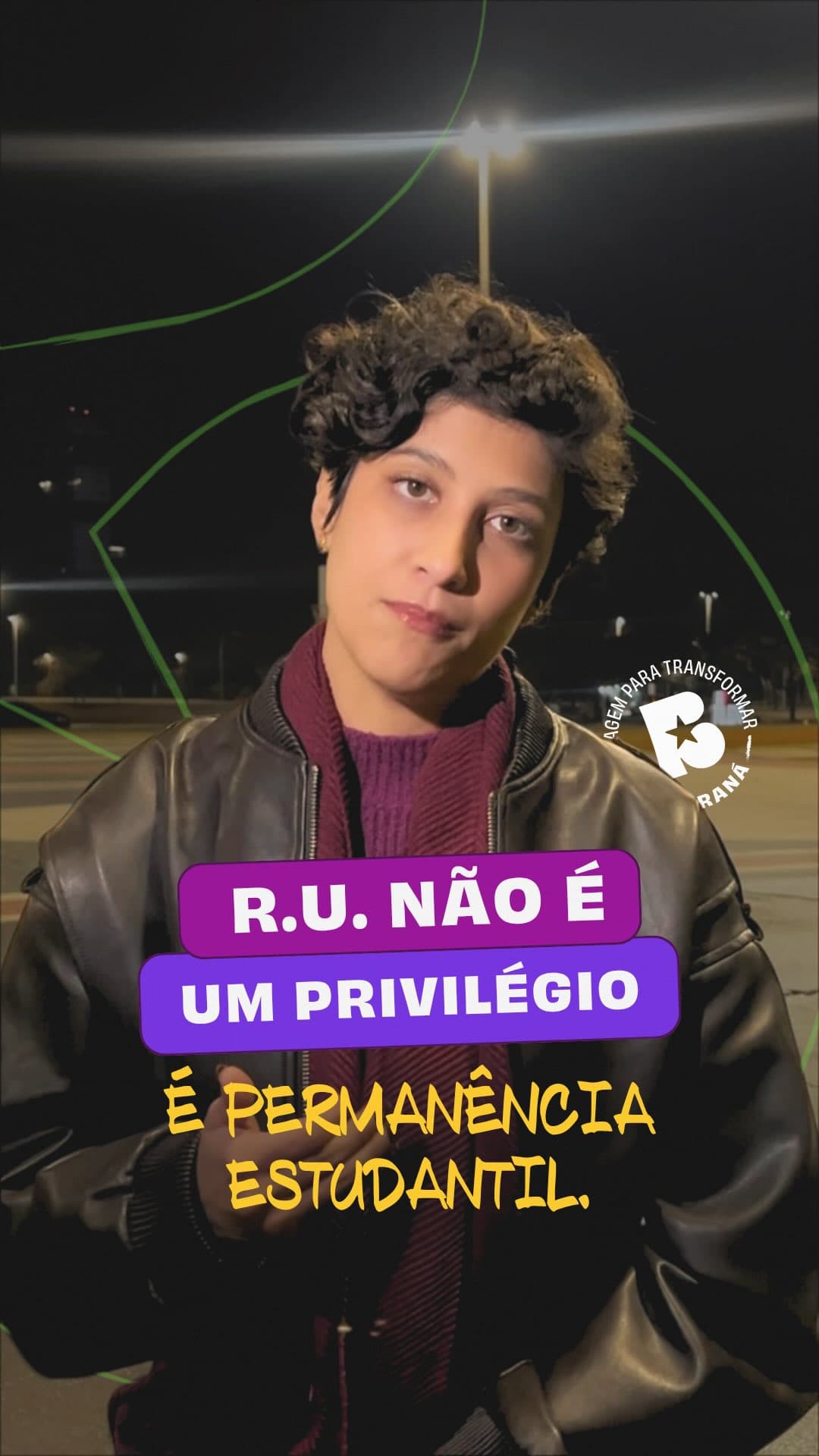 Bia Alcantara Restaurante Universitário Unioeste