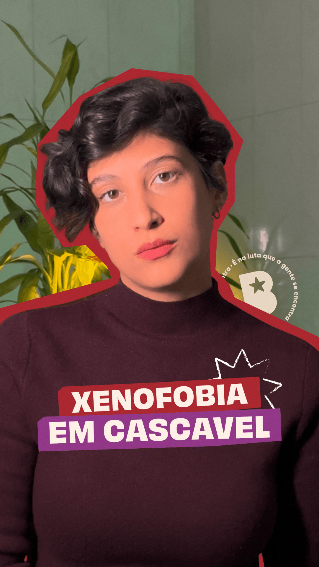 bia alcantara Xenofobia em Cascavel